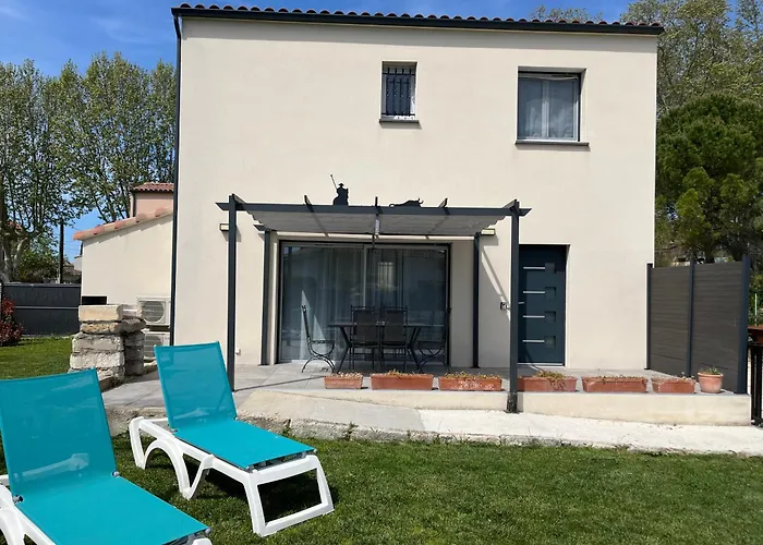 Maison Neuve Calme Avec Jardin Et Parking 15 Mn De La Grande Motte Et Du Grau Du Roi Acces Pmr
